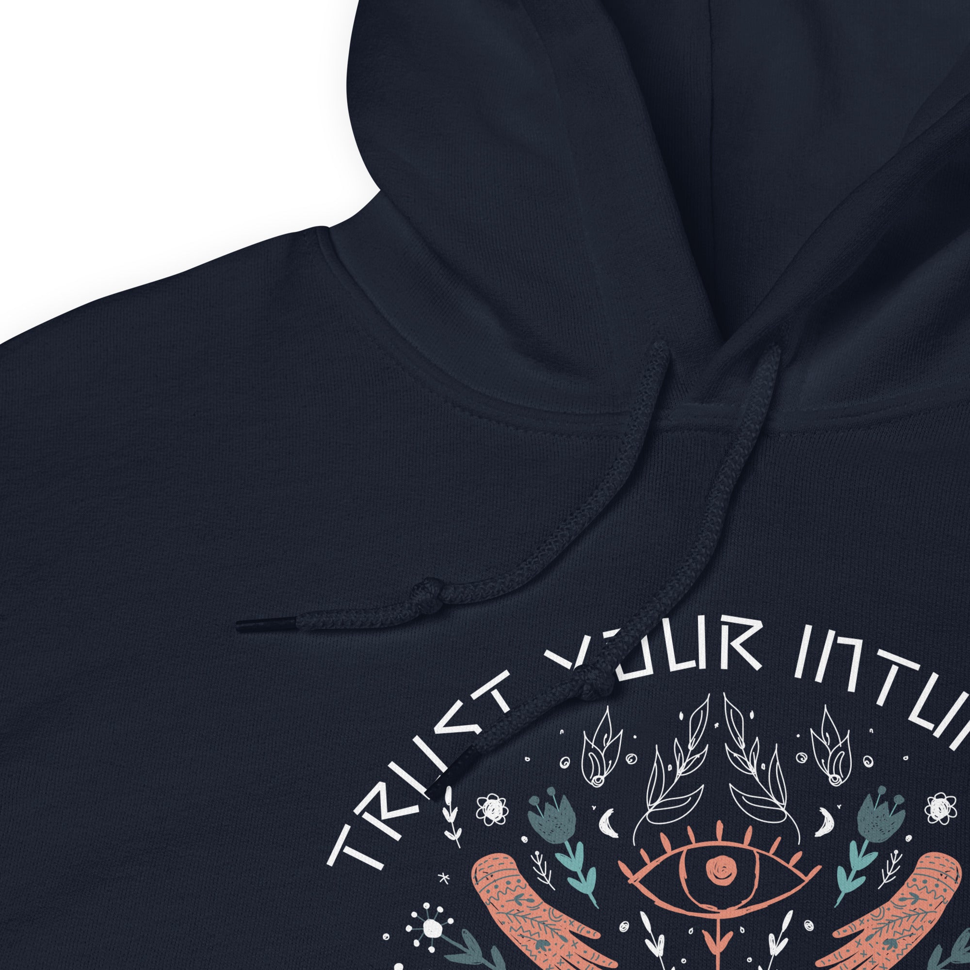 Knowledge Hub Intuition Graphic Design Unisex Hoodie In Navy